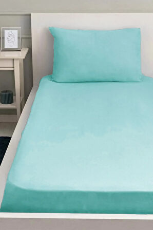 Lastiksiz Dokuma Düz Renk 160x240 Çarşaf ve Yastık Kılıfı