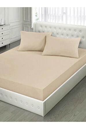 Lastiksiz Çift Kişilik Çarşaf Takımı 220x240 Çarşaf + 2 Yastık Kılıfı