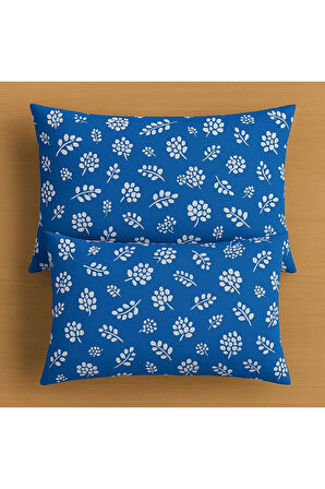 Desenli Pamuklu Yastık Kılıfı 2 Adet 50 x 70cm