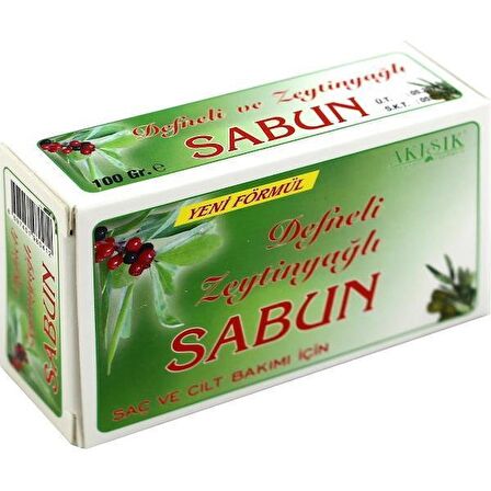 Akışık Defneli Zeytin Yağlı Sabun - 100 gr