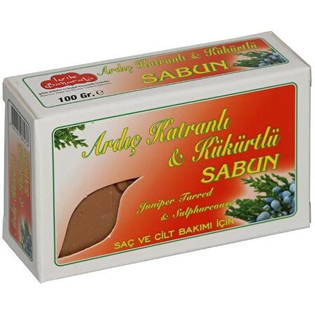 Akışık Ardıç Katranlı&Kükürtlü Sabun - 100 gr