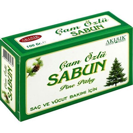 Akışık Çam Özlü Sabun - 100 gr