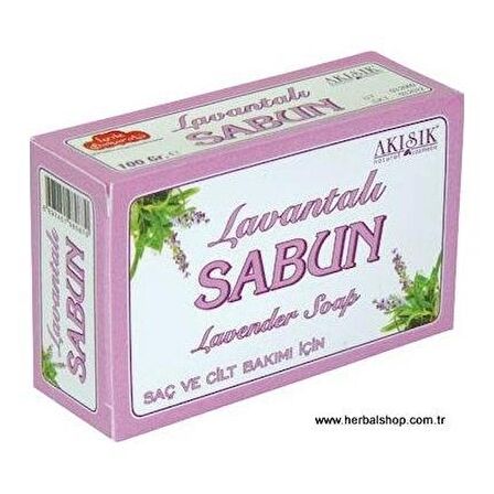 Akışık Lavantalı Sabun - 100 gr