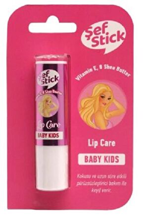 Şef Stick Lip Care Dudak Koruyucu Bayb Kids 8697452308079