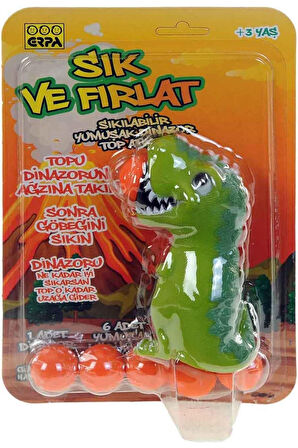 Erpa Sık ve Fırlat (Dinozor)