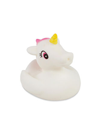 Vinyland Kutuda 3'lü Küçük Unicornlar Banyo Oyuncakları Beyaz