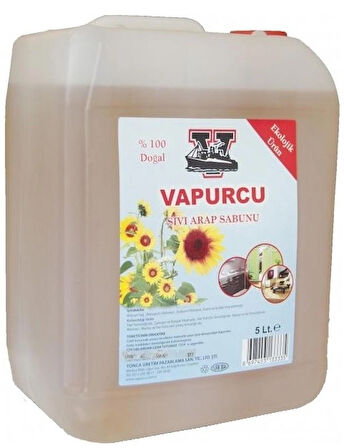 Vapurcu Sıvı Arap Sabunu 5 Litre