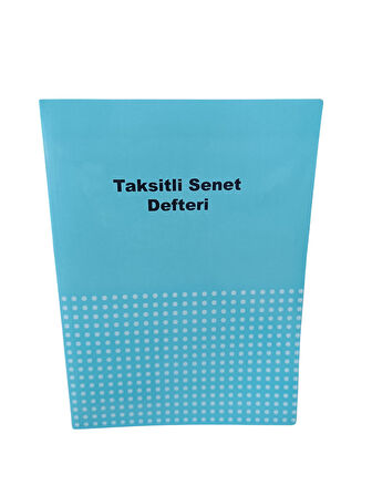 Mcolor Taksitli Senet Defteri 20x28 Karton Kapak