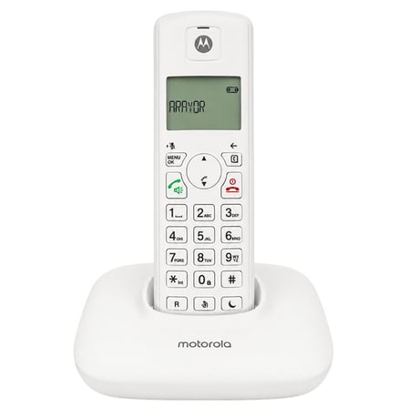 Motorola T401+ Dect Beyaz Telsiz Sabit Hat Kablosuz Telefon