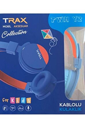 Trax TWS Y2 Bluetooth 5.0 Çocuk Kulaklığı Turkuaz 