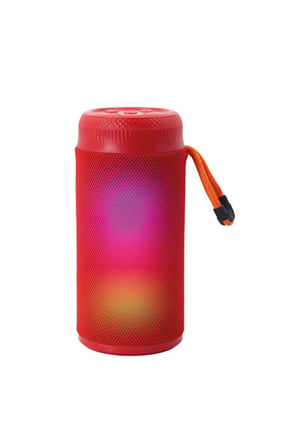 Trax TBS 1100 RGB Işıklı Bluetooth Speaker Kırmızı