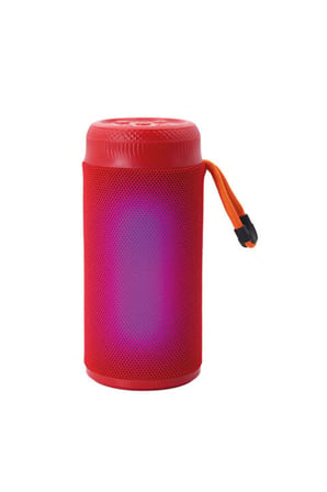 Trax TBS 1100 RGB Işıklı Bluetooth Speaker Kırmızı