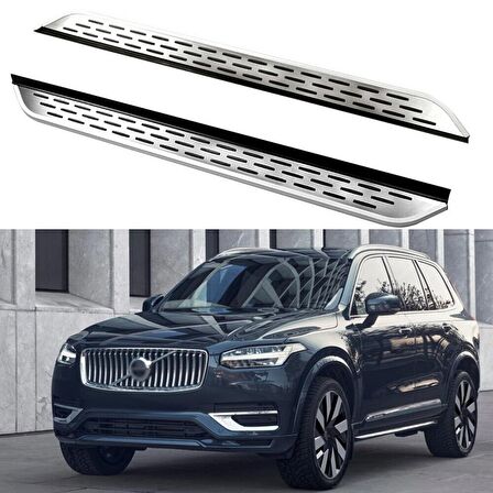 Volvo xc90 yan basamak marşbiyel koruma 2015+