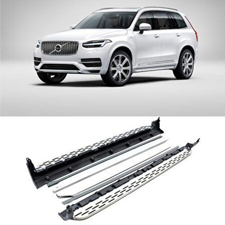 Volvo xc90 yan basamak marşbiyel koruma 2015+