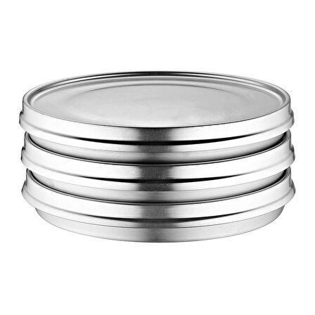 Altınbaşak 28 Cm Alüminyum Kapaklı Pizza Tavası Yapışmaz Kaplamalı (A 170 28)