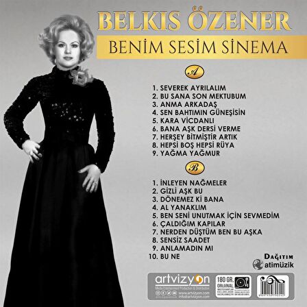 Belkıs Özener - Benim Sesim Sinema  (Plak)  