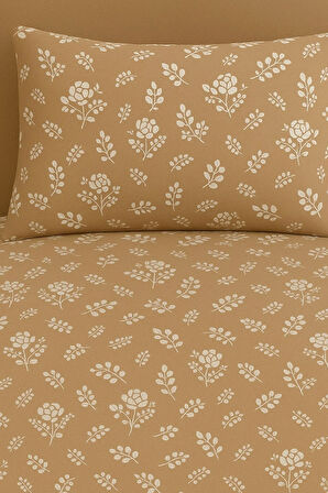 Tek Kişilik Desenli Nevresim + 1 Adet Kapaklı Yastık Kılıfı