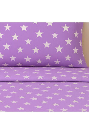 Çift Kişilik Desenli Nevresim + 2 Adet Kapaklı Yastık Kılıfı