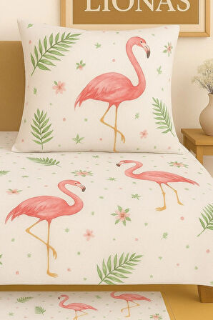 Çift Kişilik Desenli Nevresim + 2 Adet Kapaklı Yastık Kılıfı