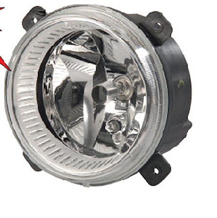 Unıversal Far-Ford Cargo (2008-->) Kisa Hüzme Motorlu  12v Q180mm Parklı - Farba-13184e