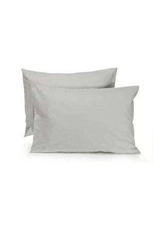 Düz Pamuklu 2'li Yastık Kılıfı 50x70 Cm