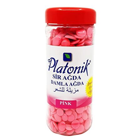 Platonik Soyulabilir Boncuk Damla Sir Ağda 250 Gr. (Pembe-Hassas Ciltler için)