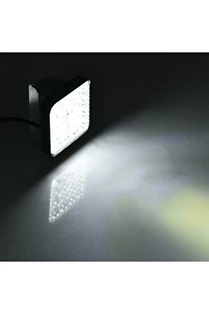 Off Road Gündüz Farı 16 Led Kare Çalışma Lambası 48 Watt