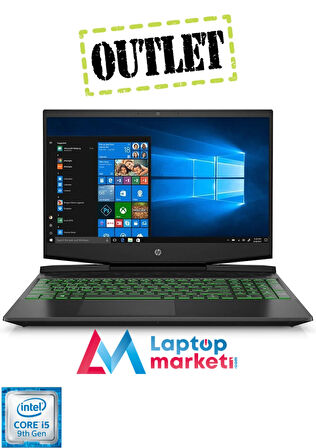 HP PAVILION 15-DK0005NT İNTEL CORE İ5-9300H 15.6" 8GB RAM 128GB SSD 1TB HDD GTX1650 FHD FreeDOS OUTLET NOTEBOOK