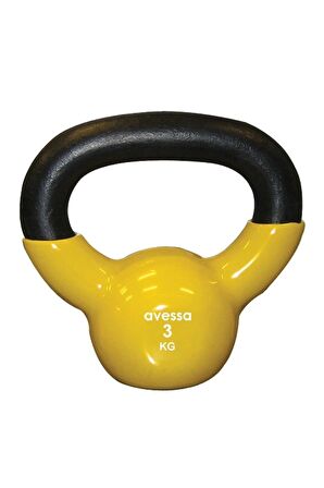 Avessa 3 kg Kettlebell Çaydanlık Dambıl