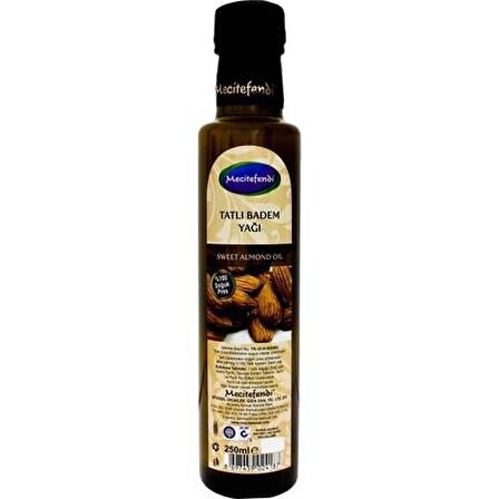 Mecitefendi Tatlı Badem Yağı 250 Ml