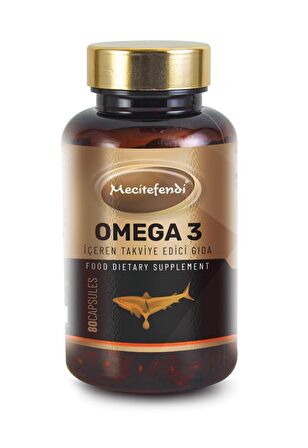 Mecitefendi Omega 3 Kapsül 80 Kapsül 1300 Mg