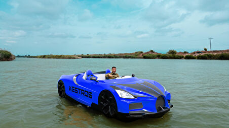 Ocean Bugatti Jetcar  WaterCar Blue