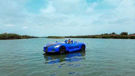 Ocean Bugatti Jetcar  WaterCar Blue