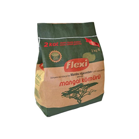 Flexi Mangal Kömürü 2 Kg