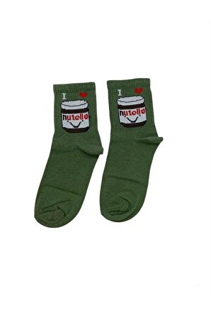 Renkli Eğlenceli Unisex Tek'Li Çorap W-0053