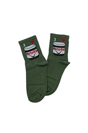 Renkli Eğlenceli Unisex Tek'Li Çorap W-0053