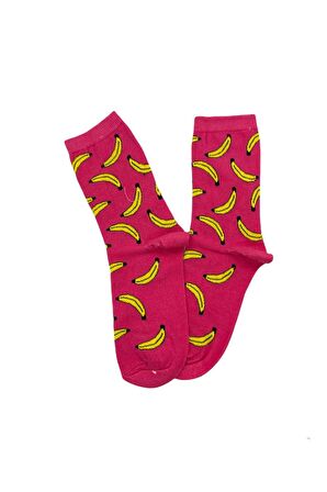 Renkli Eğlenceli Unisex Tek'Li Çorap W-0059