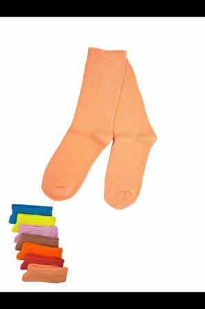 Tek Çift 36-40 Kadın Pamuklu Kışlık Havlu Çorap Bt-0299