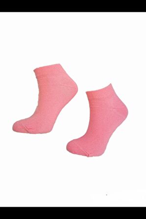 Tek Çift 36-40 Kadın Pamuklu Kışlık  Akrilik Yün Patik Çorap Bt-0310