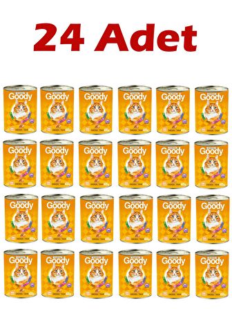 Goody Tavuklu Yetişkin Kedi Konservesi 400 Gr 24 Adet