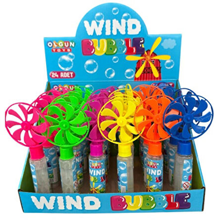 Olgun Toys Rüzgar Gülü Baloncuk - 3 adet