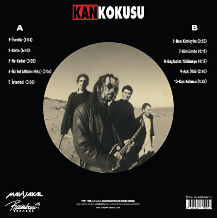 Mavi Sakal Kan Kokusu - Plak