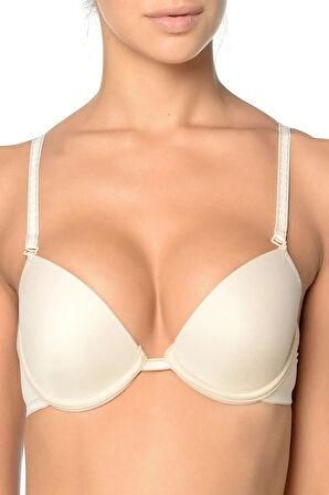 Kadın Ten Desteksiz Sütyen 2286