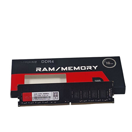 SNT 16 GB DDR4 2666 Mhz PC4-21300U CL19 1.2V Masaüstü Ram Bellek
