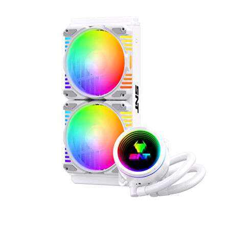 Snt Energy SS240-2F-W 240 Mm. Beyaz Sıvı Soğutma