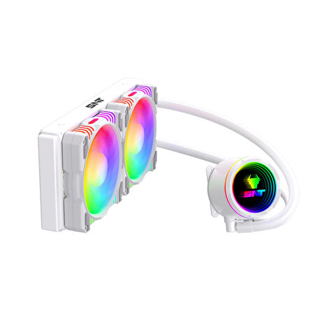 Snt Energy SS240-2F-W 240 Mm. Beyaz Sıvı Soğutma