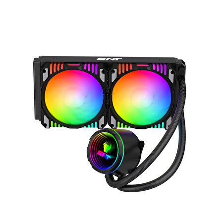 Snt Energy SS240-2F-B 240 Mm. Siyah Sıvı Soğutma