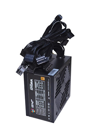 SNT Hydra-B 750W 80+ Bronze Siyah Kasa Power Supply 