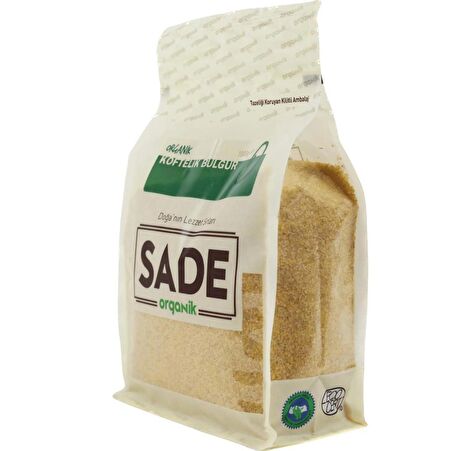 Sade Organik Köftelik Bulgur 1000 gr