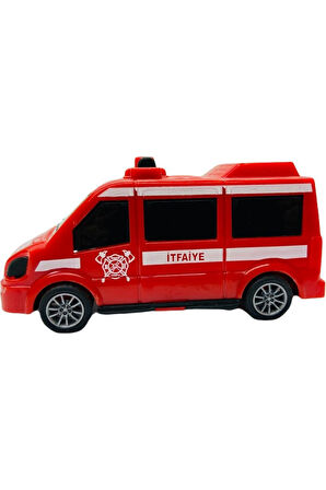Bayraktar Çek Bırak Ekip Arabaları - Itfaiye - BP-043-İTFAIYE - Renkli Renk